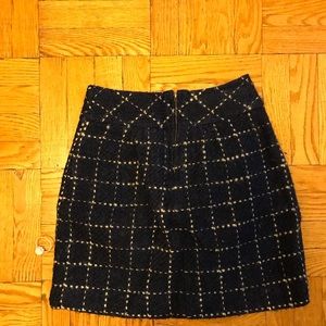 Winter wool skirt